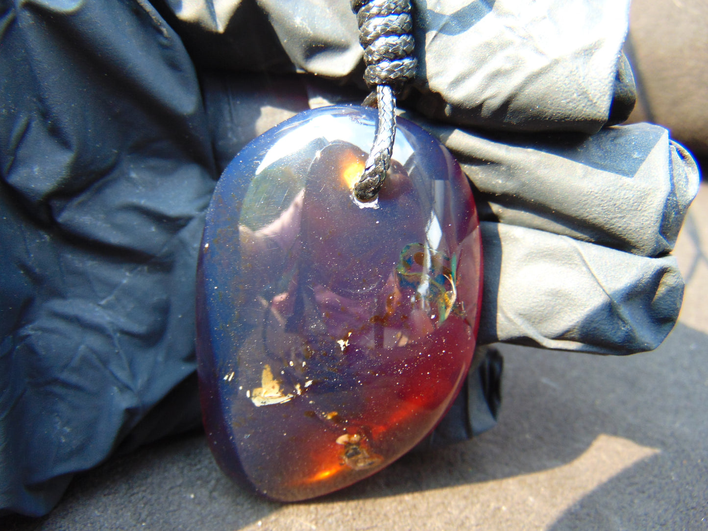 27 gram Pendant Indonesian Blue Amber for Healing P309