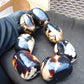 1124 gr Big Necklace Indonesian Amber for Healing A7K80