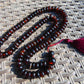 75 gram 108 Mala Buddha for Yoga and Meditation Indonesian Cherry Red Amber for Healing MR1