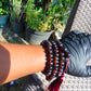 75 gram 108 Mala Buddha for Yoga and Meditation Indonesian Cherry Red Amber for Healing MR1