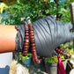43 gram 108 Mala Buddha for Yoga and Meditation Indonesian Dark Red Amber for Healing MR9