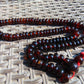 73 gram 108 Mala Buddha for Yoga and Meditation Indonesian Dark Red Amber for Healing M400