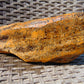 582 gram Polished Indonesia Yellow Aromatic Amber for Healing K826