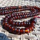 71 gram 108 Mala Buddha for Yoga and Meditation Indonesian Red Amber for Healing MR8