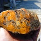 582 gram Polished Indonesia Yellow Aromatic Amber for Healing K826