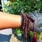 71 gram 108 Mala Buddha for Yoga and Meditation Indonesian Red Amber for Healing MR8