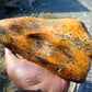 582 gram Polished Indonesia Yellow Aromatic Amber for Healing K826