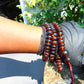 71 gram 108 Mala Buddha for Yoga and Meditation Indonesian Red Amber for Healing MR8