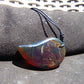12 gr Comma Pendant Indonesian Blue Amber for Healing 25Y34