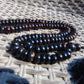 79 gram 108 Mala Buddha for Yoga and Meditation Indonesian Black Red Amber for Healing MR11