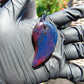 12 gr Comma Pendant Indonesian Blue Amber for Healing 25Y32