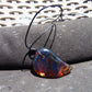 10 gr Comma Pendant Indonesian Blue Amber for Healing 25Y15