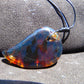 10 gr Comma Pendant Indonesian Blue Amber for Healing 25Y15