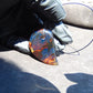 10 gr Comma Pendant Indonesian Blue Amber for Healing 25Y15