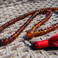 43 gram 108 Beads 9 mm Mala Buddha for Yoga and Meditation Indonesian Yellow Amber for Healing M123