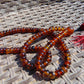 43 gram 108 Beads 9 mm Mala Buddha for Yoga and Meditation Indonesian Yellow Amber for Healing M123