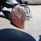 8 gr Comma Pendant Indonesian Blue Amber for Healing 25Y26