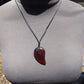 8 gr Comma Pendant Indonesian Blue Amber for Healing 25Y26