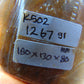 1267 gram Polished Indonesia Yellow Aromatic Amber for Healing K502