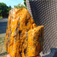 1197 gram Polished Indonesia Yellow Aromatic Amber for Healing K801