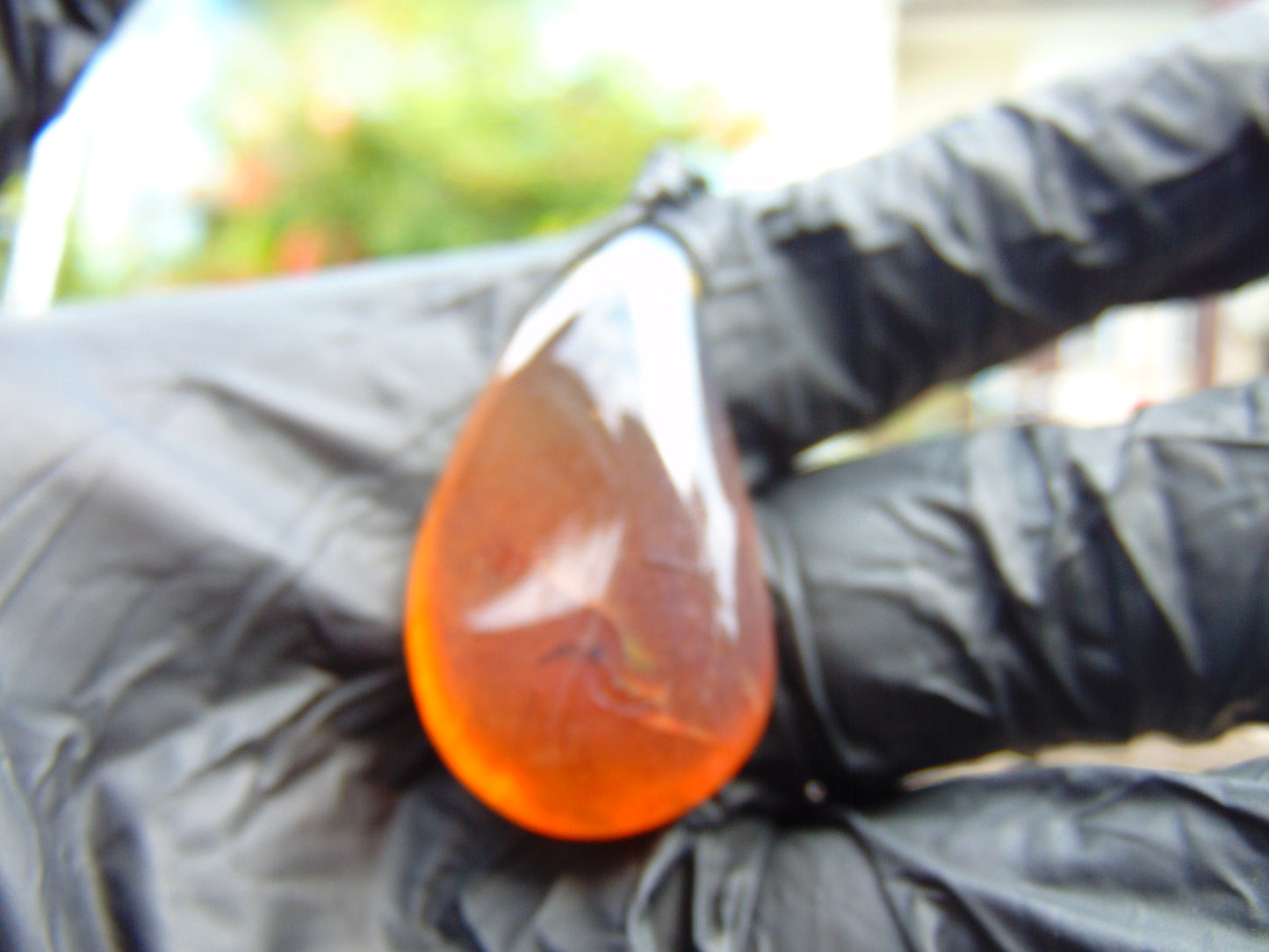 8 gram Pendant Indonesian Blue Amber for Healing P288