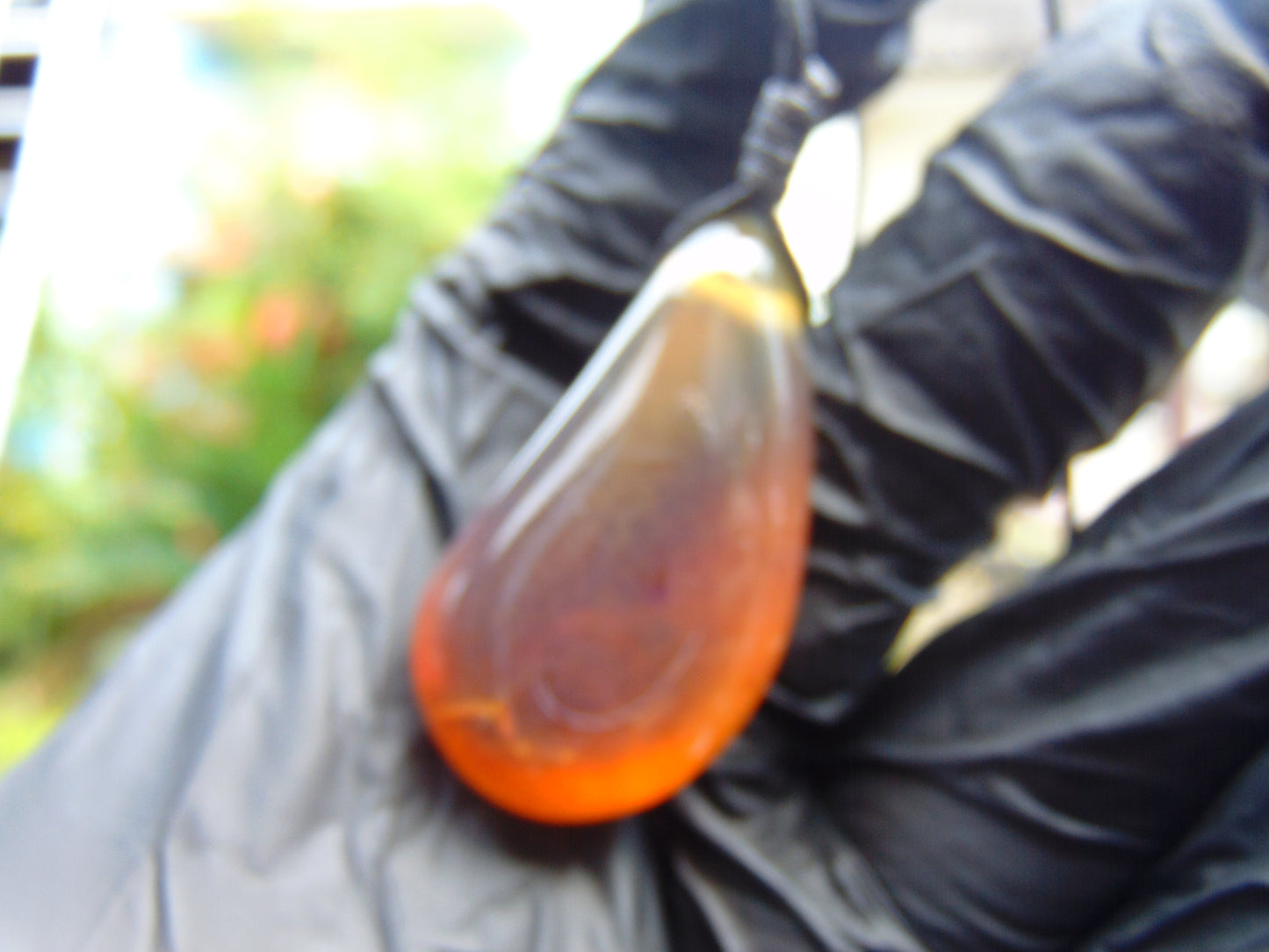 8 gram Pendant Indonesian Blue Amber for Healing P288