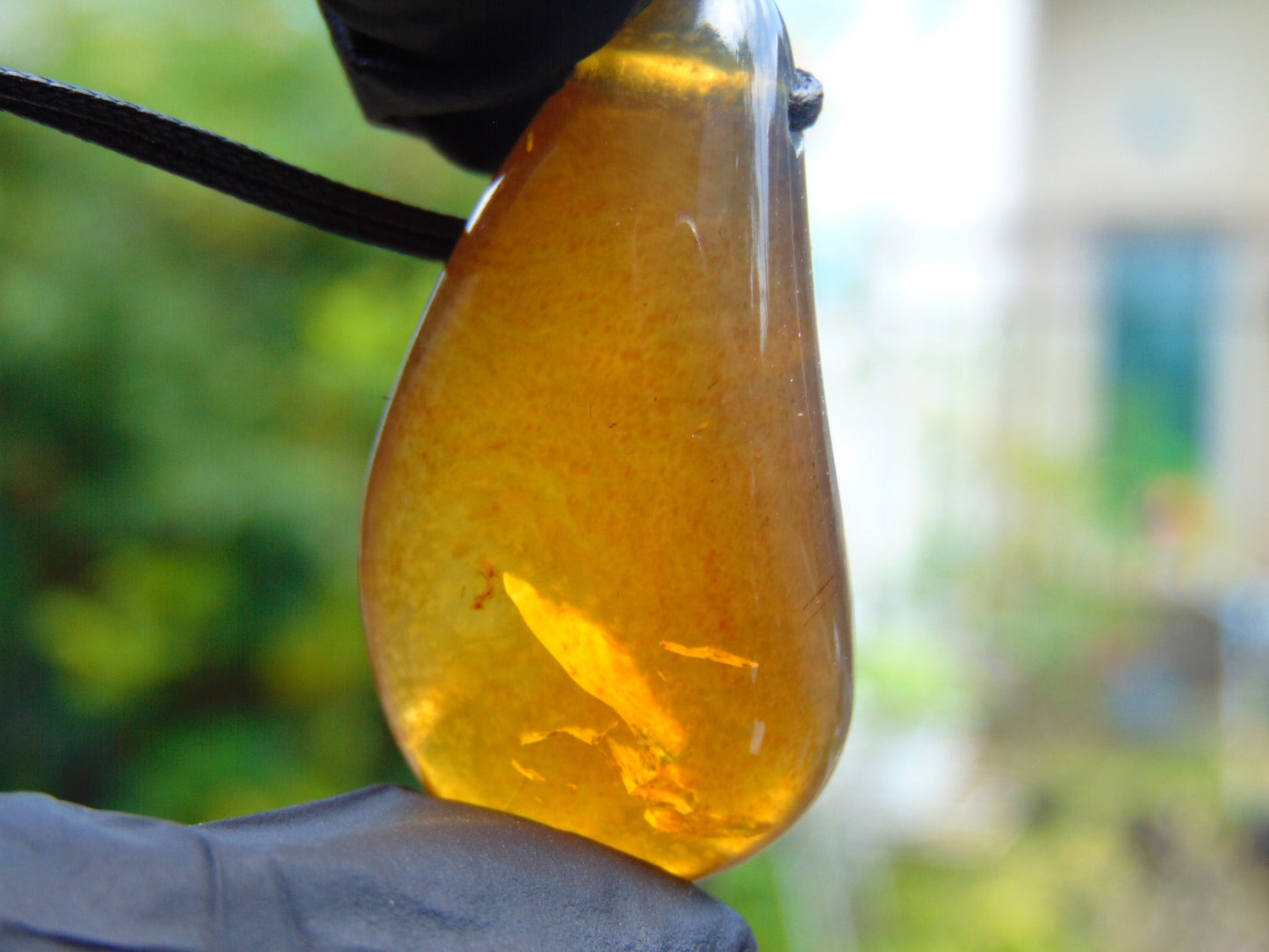 8 gram Pendant Indonesian Blue Amber for Healing P288
