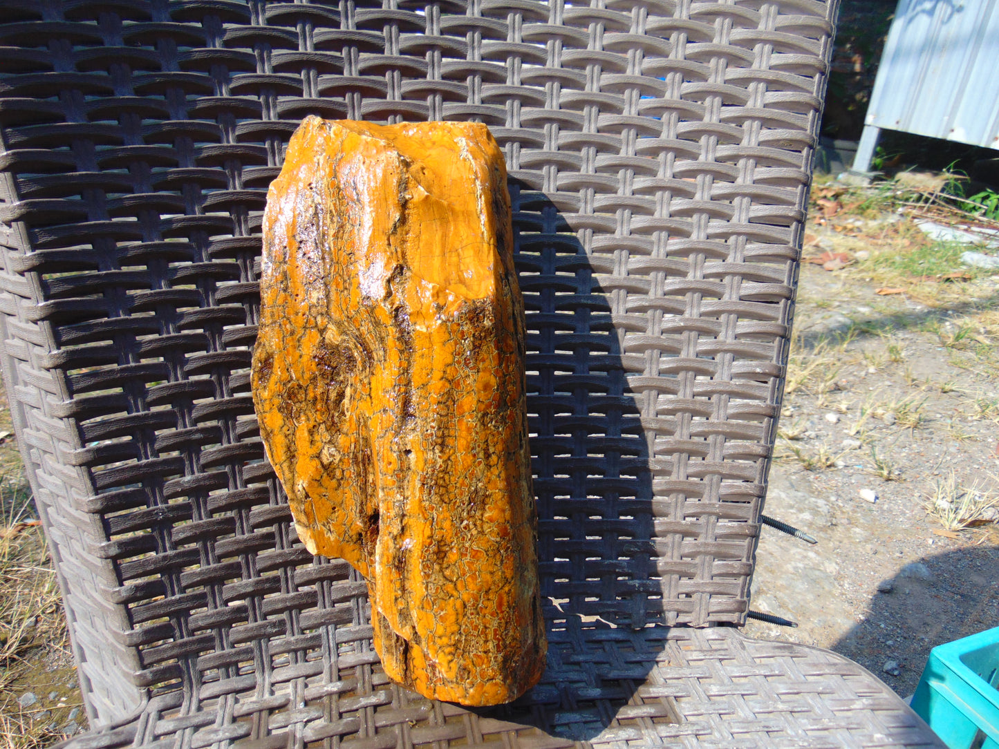 1163 gram Indonesia Yellow Aromatic Amber for Healing KM21