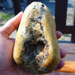 425 gram Polished Indonesia Yellow Aromatic Amber for Healing 26AYE53