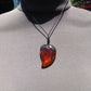 8 gr Comma Pendant Indonesian Blue Amber for Healing 25Y16