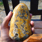 425 gram Polished Indonesia Yellow Aromatic Amber for Healing 26AYE53