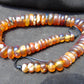 67 gram Small Beads Combination Necklace Indonesian Yellow Amber for Healing NE21