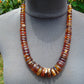 67 gram Small Beads Combination Necklace Indonesian Yellow Amber for Healing NE21