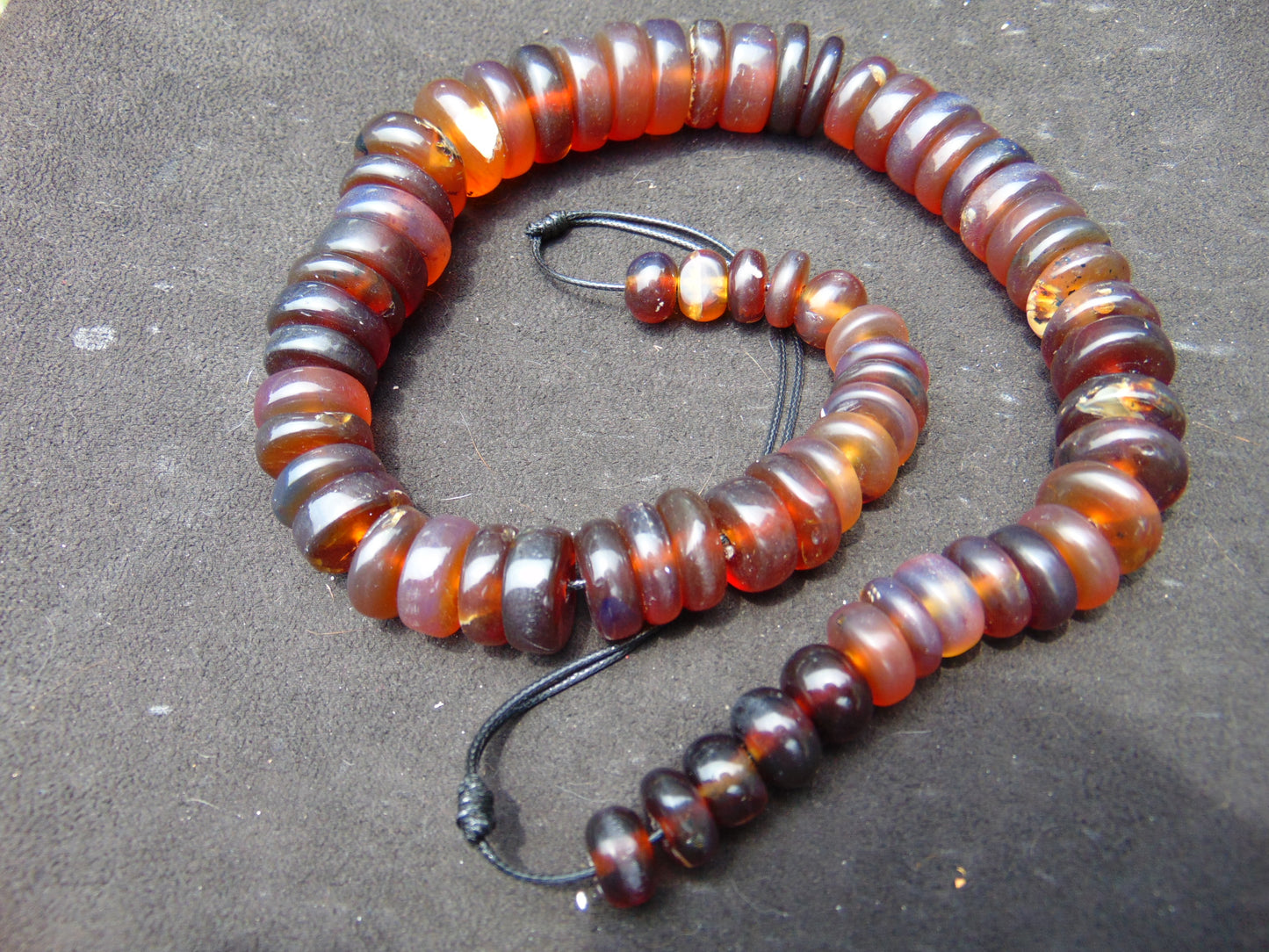 75 gram Small Beads Combination Necklace Indonesian Amber for Healing NE26