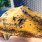 288 gram Polished Indonesia Yellow Aromatic Amber for Healing 26AYE33