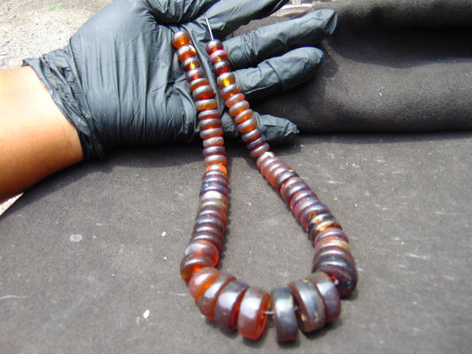 67 gram Small Beads Combination Necklace Indonesian Amber for Healing NE34