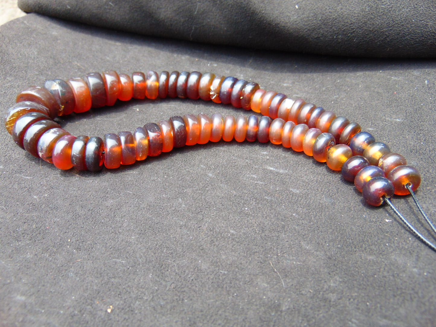 67 gram Small Beads Combination Necklace Indonesian Amber for Healing NE34