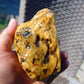 200 gram Polished Indonesia Yellow Aromatic Amber for Healing 26AYE65