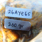 200 gram Polished Indonesia Yellow Aromatic Amber for Healing 26AYE65