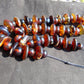 141 gram Small Beads Combination Necklace Indonesian Yellow Blue Amber for Healing NK2