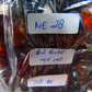 78 gram Small Beads Combination Necklace Indonesian blue Red Amber for Healing NE28