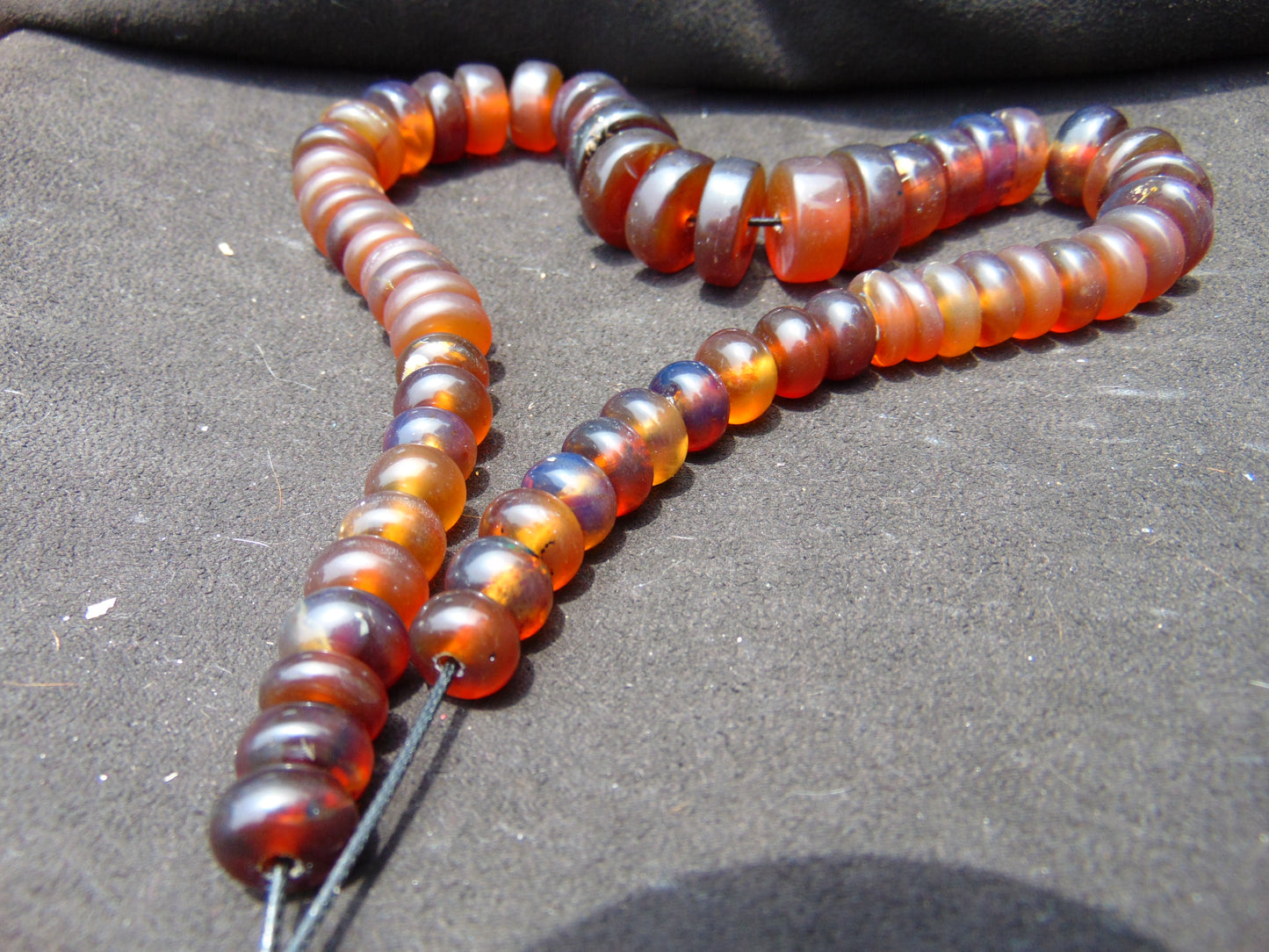 61 gram Small Beads Combination Necklace Indonesian Amber for Healing NE31