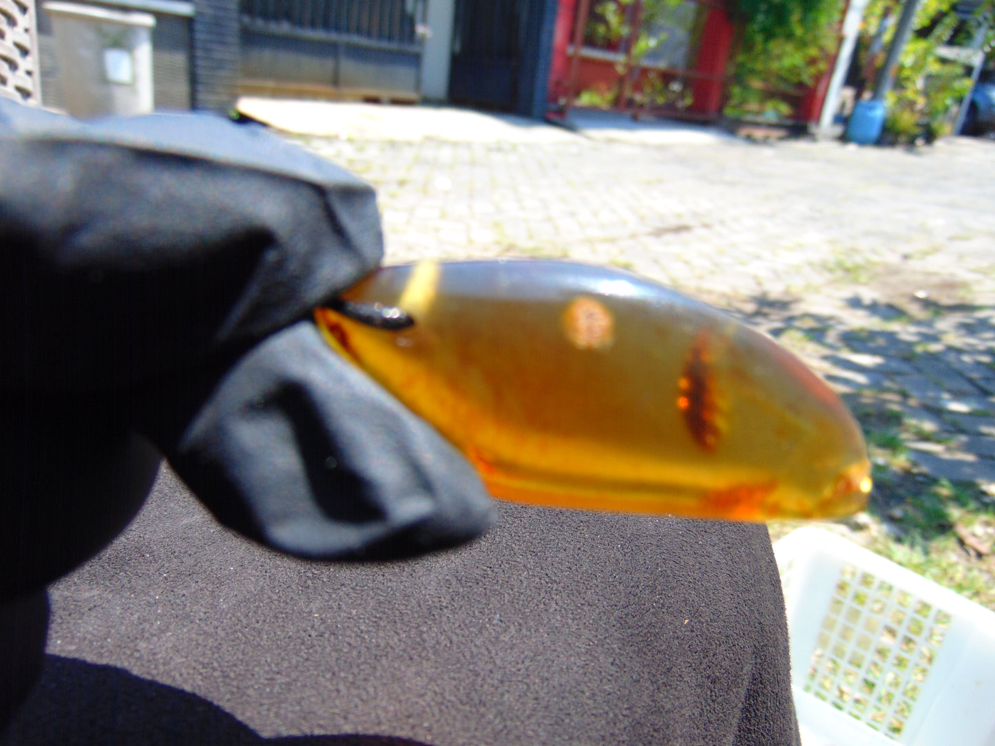 7 gr Pendant Indonesian Blue Amber for Healing PB213
