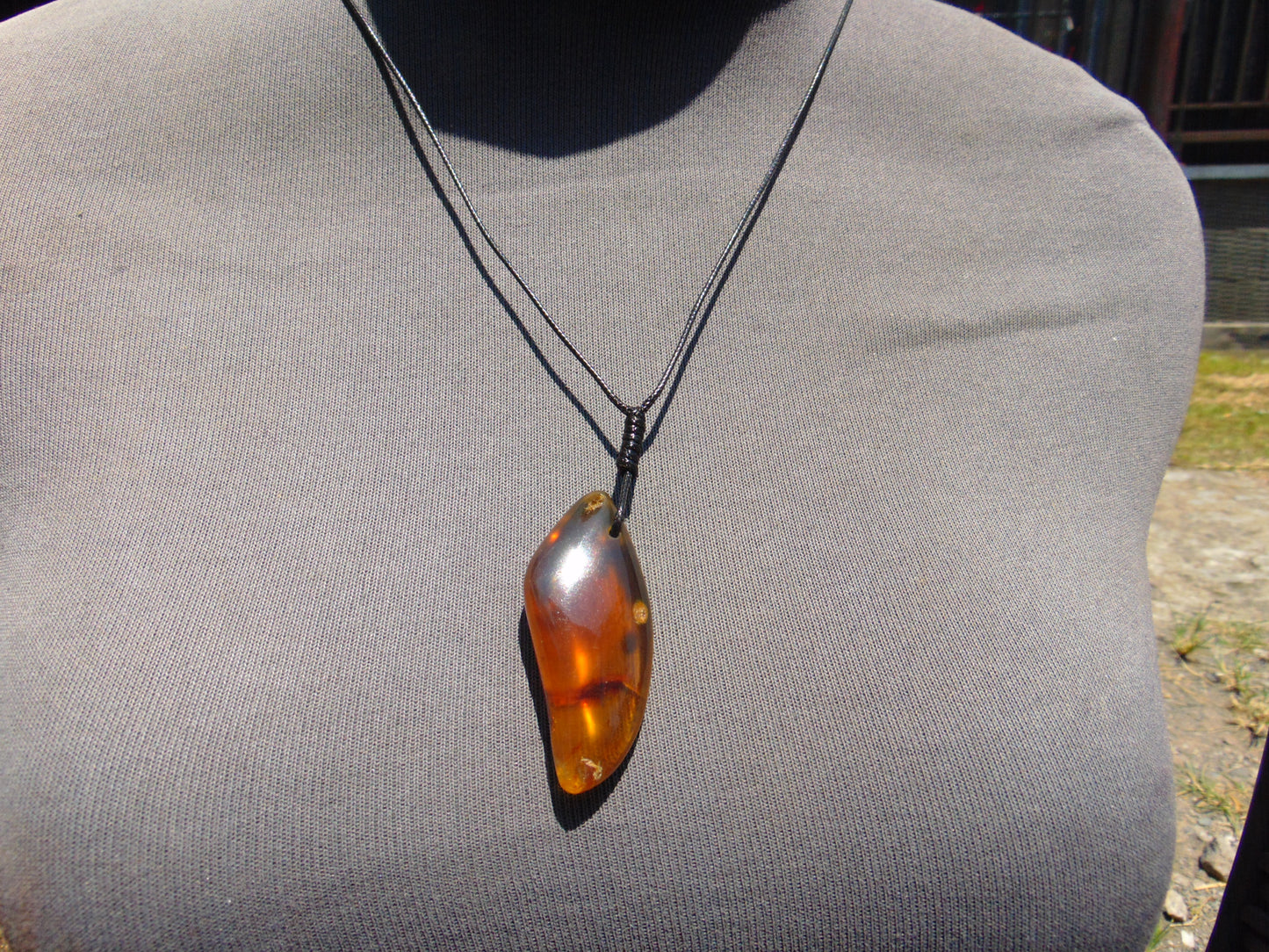 7 gr Pendant Indonesian Blue Amber for Healing PB213