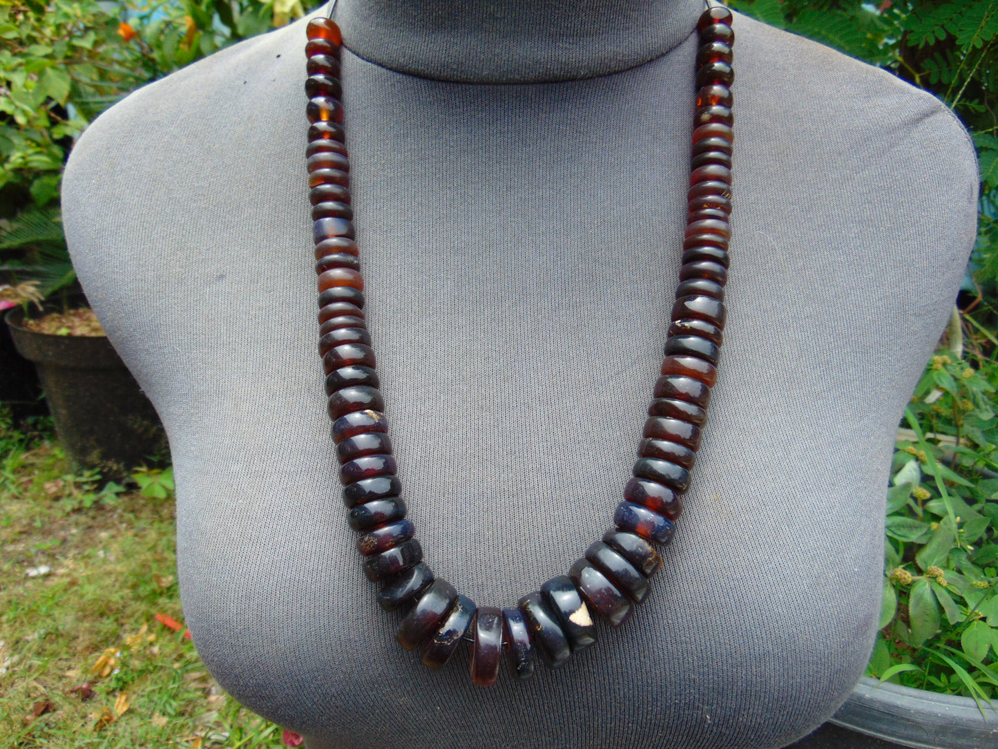 67 gram Small Beads Combination Necklace Indonesian Amber for Healing NE32