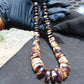 78 gram Small Beads Combination Necklace Indonesian white Amber for Healing NE24