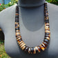 78 gram Small Beads Combination Necklace Indonesian white Amber for Healing NE24