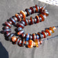 158 gram Small Beads Combination Necklace Indonesian Red Amber for Healing NK4