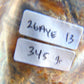 345 gram Polished Indonesia Yellow Aromatic Amber for Healing 26AYE13