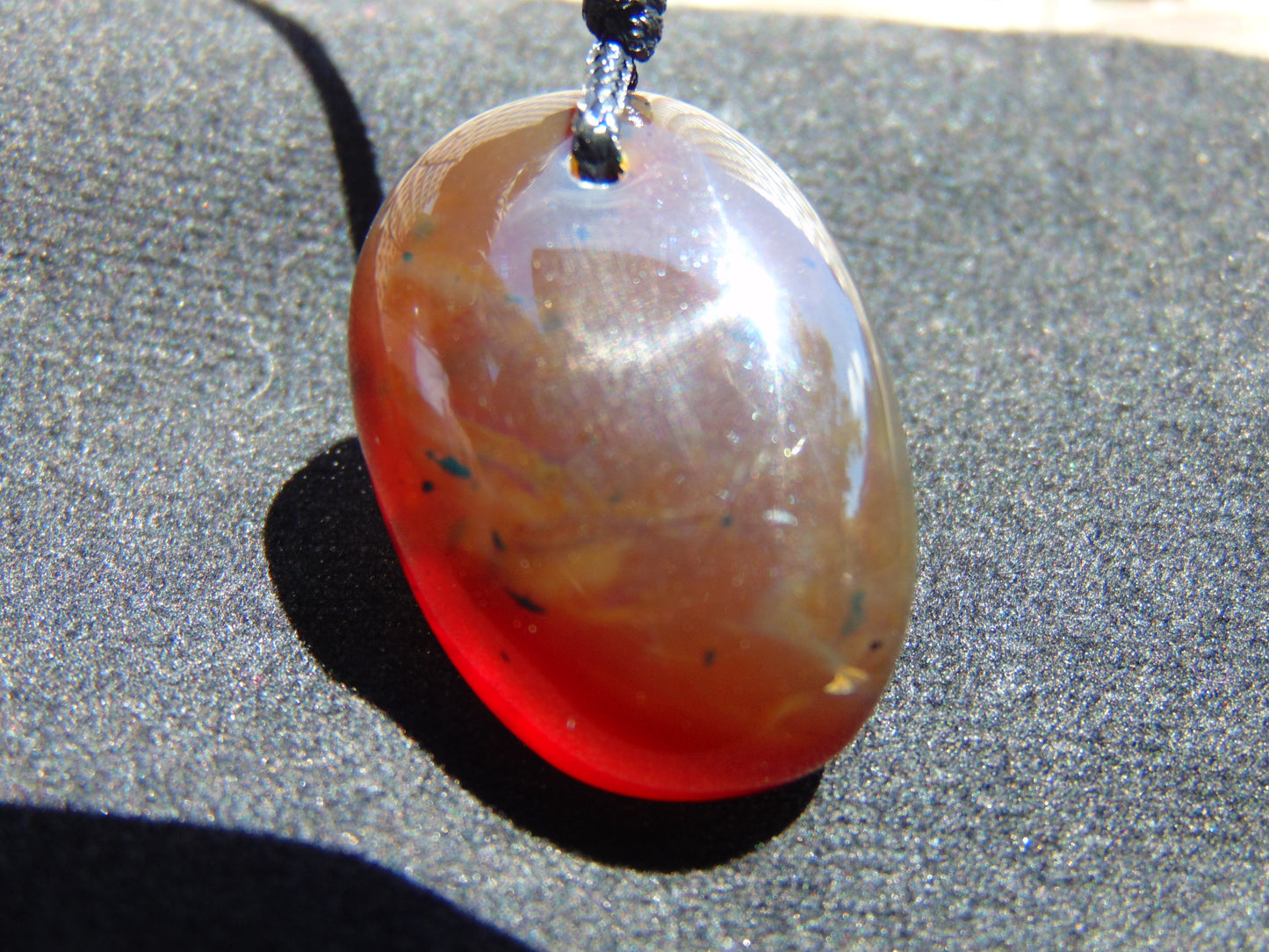 4 gram Pendant Indonesian Red Amber for Healing 26A314